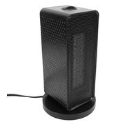 Fockety Calefactor portátil de 1200 W para interiores, con protección contra sobrecalentamiento y antivuelco, oscilación de 70°, PTC eléctrico de cerámica, rápido y seguro (Enchufe europeo 220V)