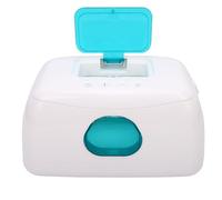 Fockety Calentador de toallitas, dispensador de toallitas de gran capacidad, silencioso y de calentamiento uniforme, con luz nocturna y ventana visible, alimentado por USB