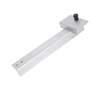 Fockety Carril Guía de Sierra de Cadena Cuadrado, Transportador de Carril Guía de ángulo Recto Ajustable de 90°, Guía Cuadrada de Aleación de Aluminio para, Kreg