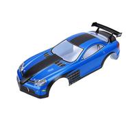Fockety Carroceria para Carro RC em Escala 1/10, Estrutura Universal com Asa Traseira para Carros de Corrida com Distância Entre Eixos de 26cm, Peças de Reposição para Carros RC (Blue)