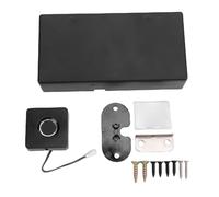 Fockety Cerradura Inteligente para Gabinete con Huellas Dactilares, Cerradura Electrónica para Cajón con Desbloqueo por Aplicación con Capacidad para 20 Huellas Dactilares y Bloqueo