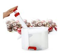 Fockety Cherry Pitter, Removedor de Semillas de Cereza de Diseño Portátil Compacto, Removedor de Semillas de Cereza con Núcleo de Acero Inoxidable para Uso en Viajes en la Oficina en Casa