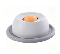 Fockety Comedero Lento para Gatos, Cuenco Interactivo para Comida Húmeda y Caldo con Base Antideslizante, Diseño de Pista para Evitar Asfixia, Juguete de Alimentación para Mascotas Apto (Grey)