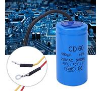 Fockety Condensador de Arranque de 250 VCA con Buen Rendimiento de Autorecuperación para Motores de CA y Bombas de Agua