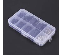 Fockety Conector de Terminal Macho y Hembra JST-2,54 Mm, Kit Surtido, Cabezal de Clavija de Puente de Cable Duradero para Electrodomésticos, Productos Electrónicos