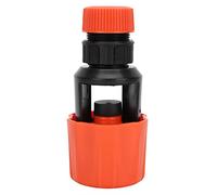 Fockety Conector Universal de Manguera de Grifo Adaptador de Grifo de Cocina de Rendimiento Estable para Riego de Jardín Hecho de ABS + TPR Verde (ORANGE)