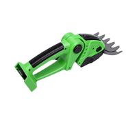 Fockety Cortabordes Inalámbrico 2 en 1, Cuchilla de 23 Cm para Jardín | Cortadora de arbustos eléctrica, cizalla para césped, cortadora de césped de mano, cabezal ajustable, para el cuidado del