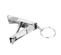 Fockety Cortaúñas, Cortaúñas, Abridor de Botellas, Llavero, Mini Herramienta, Acero Inoxidable, Duradero, Portátil para Uso Diario