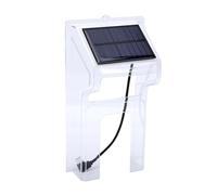 Fockety Cubierta Universal para Lluvia para Timbre con Energía Solar (Transparente)