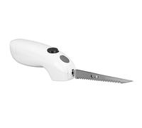 Fockety Cuchillo eléctrico para trinchar Carnes, Cuchillo de Filete eléctrico inalámbrico ergonómico de Acero Inoxidable, Cuchillo de trinchar eléctrico Alternativo para Pavo, Carne
