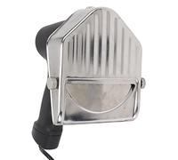 Fockety Cuchillo Eléctrico Shawarma Doner Kebab, 80W Profesional de Acero Inoxidable Comercial Turco Kebab Slicers, Ajuste de Espesor Cuchillo Shawarma para Cortar Shawarma Doner Kebab