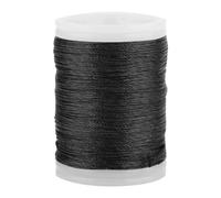 Fockety Cuerda para de Nailon de 120M, Larga Duración, Resistencia a la Rotura de 34 Libras, Entusiastas del Tiro con, Fibra de Nailon 400D (Black)