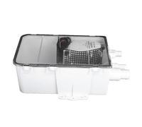 Fockety de Bomba de Sumidero para Ducha, Kit de Drenaje Marino 12V 750 Gph Con Entrada Multipuerto, Válvula Antirretorno, Cubierta Transparente, Bomba de Ducha para Embarcion