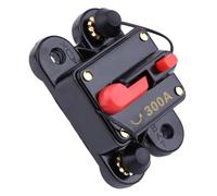 Fockety Disyuntor Reiniciable DC12V 80-300A para Estéreo de Audio Marino para Automóvil, Protege los Dispositivos de Corriente Excesiva, Material de Aleación, Fácil Operación, Adecuado para Sistemas