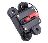 Fockety Disyuntor Reiniciable DC12V 80-300A para Estéreo de Audio Marino para Automóvil, Protege los Dispositivos de Corriente Excesiva, Material de Aleación, Fácil Operación, Adecuado para Sistemas