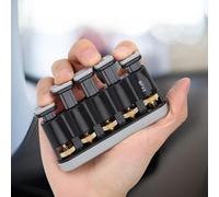 Fockety Ejercitador de Tensión de la Fuerza de los Dedos de la Mano para Guitarra de Piano - Entrenador de Dedos Duradero para Práctica Previa Al Espectáculo o Calentamiento - Aplicable a Muchos