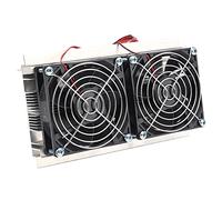 Fockety Equipo de Refrigeración Dual de Estado Sólido de Alta Eficiencia para Enfriar Espacios Pequeños, No Se Necesita Refrigerante