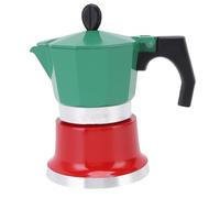 Fockety espresso clásica para estufa, 3 tazas de moca de 150 ml, cubana e italiana, Greca con percolador para estufas de inducción, eléctricas y de gas