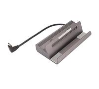 Fockety Estacia de Acoplamiento para Cubierta de, 4k a 60Hz 6 en 1 Cubierta de Base Base Portátil con Carga Rápida Cable, Estacia de Acoplamiento USB C Estación de RJ45