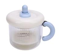 Fockety Filador de Yogurt Griego, Quiebre de Yogurt de Yogurt de Gran Capacidad Separador con Bolsas de Malla Fina y Tapa, Tamiz de té de té de Arroz Reutilizable para Yogurt Casero (BLUE)