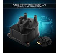 Fockety Fit para el Kit de Encendido de la Tapa y el Rotor del Distribuidor 92-00, Números OEM de Coincidencia Perfecta, Ajuste para Integración y Gs