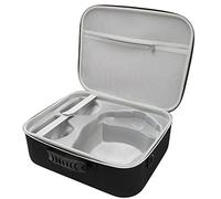 Fockety Funda de Transporte Rígida Protectora para PS VR2, Bolsa de Almacenamiento Portátil para Mandos de Juegos con Cubierta Protectora de Lente, Impermed y Resistente a Arañazos