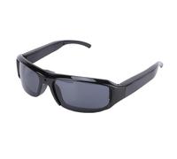 Fockety Gafas de Sol de Cámara de 1080p, Lentes de Acción Deportiva Anti Shake Gran Angular con Ciclo de Cámara de Acción Deportiva con una Sola Foto de en el Ciclismo de Video en