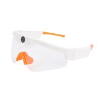 Fockety Gafas Deportivas Inteligentes con Cámara, a Prueba de Viento Grabación de Video 2K Vista en Primera Lente Gran Angular con Parlantes Incorporados y Micrófono Omnidireccional