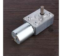 Fockety Gusano Reversible con Motor de Alto Torque DC 12 V Motor Eléctrico para Ventanas, Abridores de Puertas, Vientos en Miniatura - de Engranaje de Rotación CW/CCW (62 RPM)
