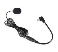 Fockety Hero4 3/3+ Collar Negro con Abrazadera/Soporte Micrófono Electret Micrófono de Condensador Ligero para Youtubers