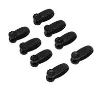 Fockety Herramienta de Punto de Presión de la Mano, Abrazadera de Acupresión/soporte para Alivio de Migraña para Promoción de la Salud General, 8 Uds. (BLACK)