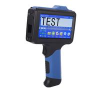 Fockety Impresora de inyección de Tinta portátil, Pistola de impresión portátil con Cartucho de Tinta de 42 ml, Pantalla táctil de 4,3 Pulgadas, para códigos QR, códigos de Barras y Fechas