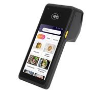 Fockety Impresora de Recibo Térmico de 58 Mm, Impresora USB POS Bluetooth de 90 Mm/s con Pantalla Táctil de 5, 4G WiFi 1D 2D QR NFC Impresora Térmica, Impresora de Cocina de Restaurante