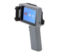 Fockety Impresora Portátil de Inyección de Tinta, Color de 12.7 Mm HD LED 4.3 Pulgadas Máquina de Codificación Compacta de la Impresora de Inyección de Tinta para el Código Uso de la