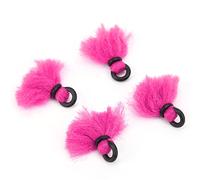 Fockety Indicadores de Huelga de Hilo Flotante Fáciles de Instalar para Pesca con Mosca, 4 Piezas para Aventureros Al Aire (Pink)