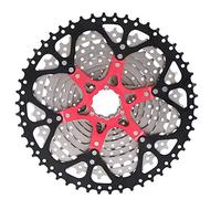Fockety Juego de Rueda para Bicicleta, 9/10/11/12 Velocidades 32/36/42/46T Cassette de Bicicleta de Rueda de Velocidad Rueda de Ciclismo de Montaña (12S 11-50T Plata