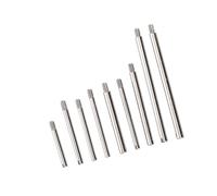 Fockety Juego Surtido de Tornillos de Correa de Reloj de Metal en Caja de Plástico para Reparación de Relojes, Juego de Herramientas de Tornillos de Correa de 10 Tamaños para Todo Tipo de Relojes