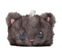 Fockety Juguete de Peluche Inteligente AI, Mascota de Compañía de Peluche Interactiva Multilingüe Que Habla AI con Ojos Emocionales, Juguete Robot para Niños, Adultos (Grey)