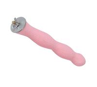 Fockety Juguetes de Vogelholz con Función de Desarrollo del Cerebro para Loros Que Muelen el Conocimiento del Ejercicio del Pico (Bande de raíz de Loto Grande)