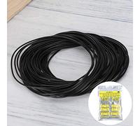 Fockety Juntas de Reloj Arandelas de Sellado de Goma para Cubierta Trasera de Reloj Impermeable 950 Piezas para Relojeros y Trabajadores de Reparación (Juego de Anillos Impermeables de 0,6 mm.)