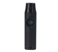 Fockety Kazoo de Metal para Adultos y Niños, Kazoo Eléctrico de Aleación de Aluminio con Camioneta y Cordón, Instrumento Musical Profesional para Guitarra, Ukelele, Violín, Piano (BLACK)