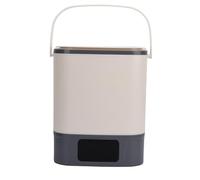 Fockety Lavadora Portátil, 10L Mini Lavadora Automática con Cesta de Centrifugado Suave para Ropa Interior, Bebé, Ropa Pequeña, Lavadora para Apartamentos, Dormitorios, Hoteles (Enchufe de la UE)