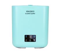 Fockety Lavadora Portátil, Mini Lavadora y Secadora de Gran Capacidad de 7 litros, Lavadora Pequeña Automática con Pantalla Táctil para Apartamentos, Dormitorios, (Azul Verdoso)