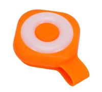 Fockety Luz de Enfermera Recargable con Clip, 3 Colores y 6 Modos, Linterna Magnética Portátil para Enfermeras, Luz de Insignia para Caminar, Correr, Emergencia Al Aire Libre (ORANGE)