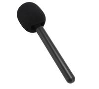 Fockety Mango de micrófono ligero para entrevistas con parabrisas, adaptador de mano para micrófono portátil ABS para Rode Wireless GO II Hollyland Lark 150