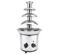 Fockety Máquina para Derretir Chocolate de Acero Inoxidable Resistente, Diseño de Cuenco único, Máquina Eléctrica para Fondue para Restaurantes Occidentales