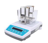 Fockety Medidor Electrónico de Densidad de Oro, Máquina de Prueba Digital de Pureza de Oro de 300 G, Densímetro de Dispositivo de Medición de Quilates, Probador de Metales Preciosos (EU)