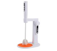 Fockety Mezclador Eléctrico de Resina con Soporte, 5 Velocidades Ajustables 80 400 RPM Agitación Bidireccional Minimiza Burbujas, con Base de Silicona Antideslizante y Pantalla