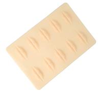 Fockety Microblading Practice Skin for Lip Artists Beginners, Silicone Lip Makeup Practice Skin para Maestro Microblading, Reutilizable