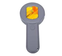 Fockety Microscopio para Niños, Microscopio Portátil de Mano 2 en 1 con 8 Luces LED y Aumento Electrónico, Recargable for Aprendizaje Educativo para Niños y Niñas